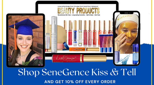 Shop Online Customer Direct Ordering SeneGence Kiss & Tell VIP Program